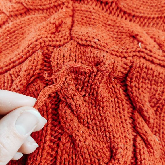 Club Monaco - Turtleneck Knit Sweater - Red - Men's Medium - Picture 9 of 9